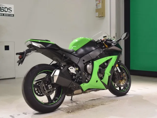 Kawasaki ZX-10RA 2013, black | green, фото 5