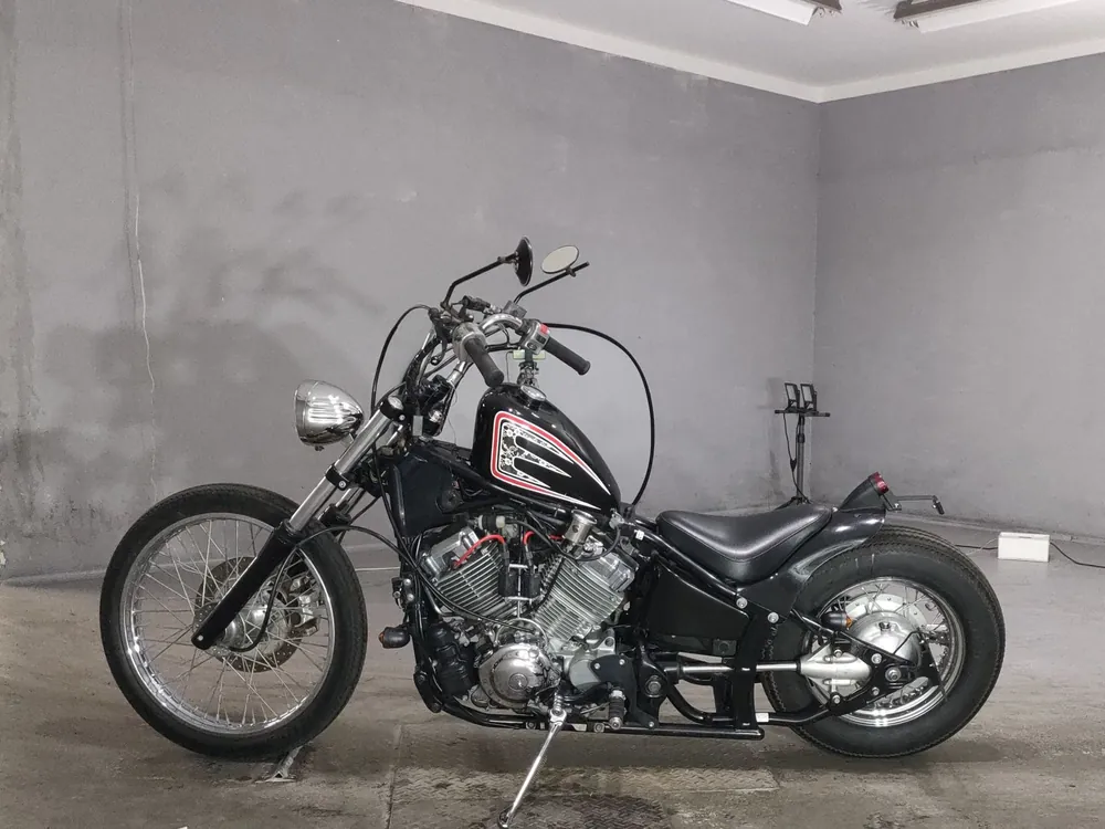 Yamaha Drag Star 400 Classic 2002, чёрный, фото 2