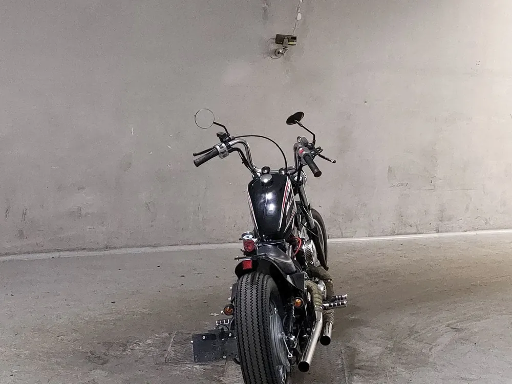 Yamaha Drag Star 400 Classic 2002, чёрный, фото 4
