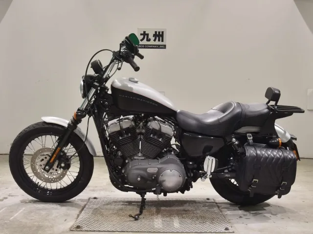 Harley-Davidson XL1200N 2009, чёрный, серебристый, фото 2