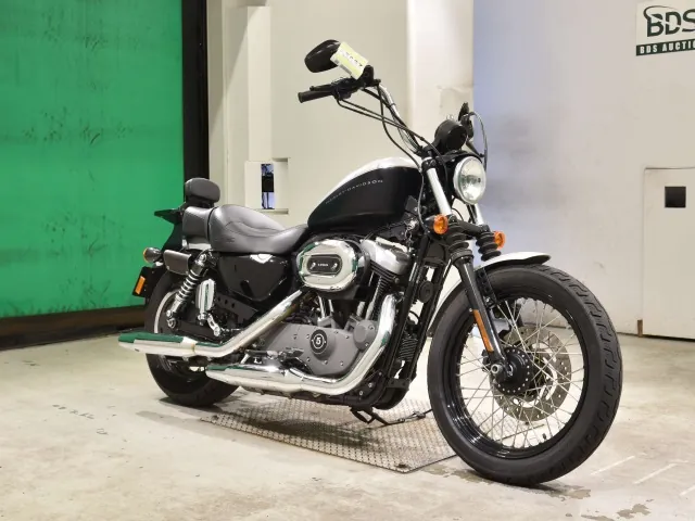 Harley-Davidson XL1200N 2009, чёрный, серебристый, фото 3