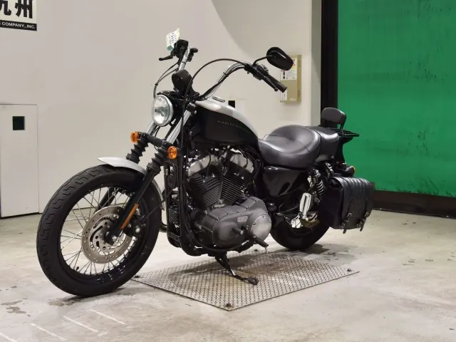 Harley-Davidson XL1200N 2009, чёрный, серебристый, фото 4