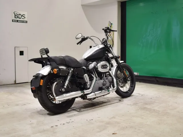 Harley-Davidson XL1200N 2009, чёрный, серебристый, фото 5