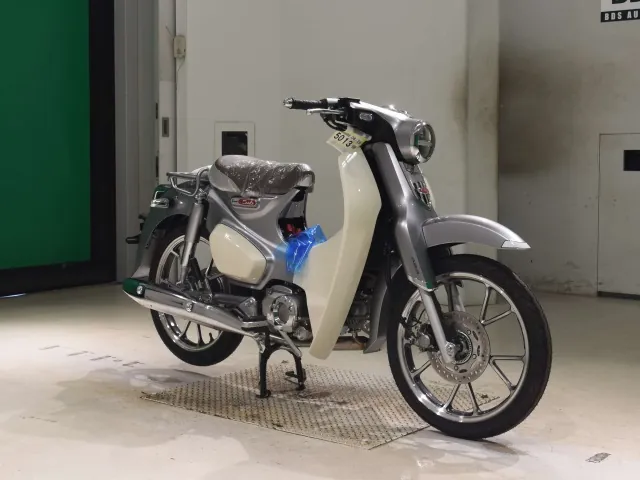 Honda C125-2, серебристый, фото 3