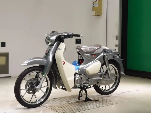 Honda C125-2, серебристый, фото 4