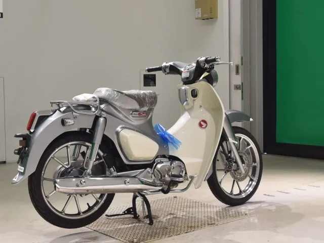 Honda C125-2, серебристый, фото 5