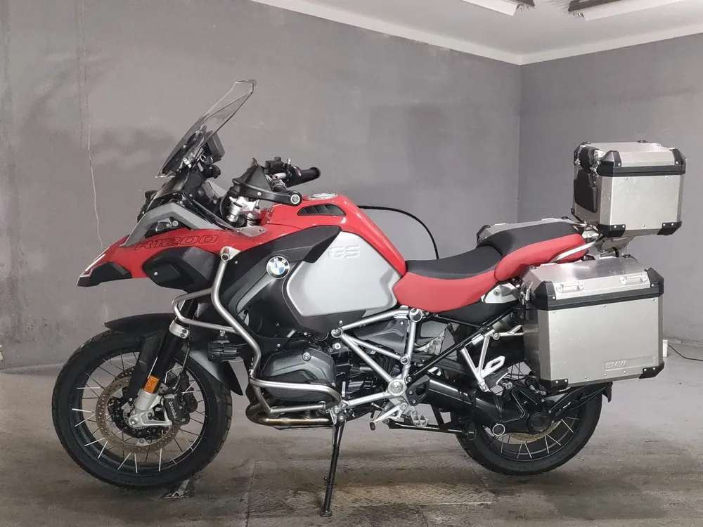 BMW R1200GS Adventure 2018, красный, фото 2
