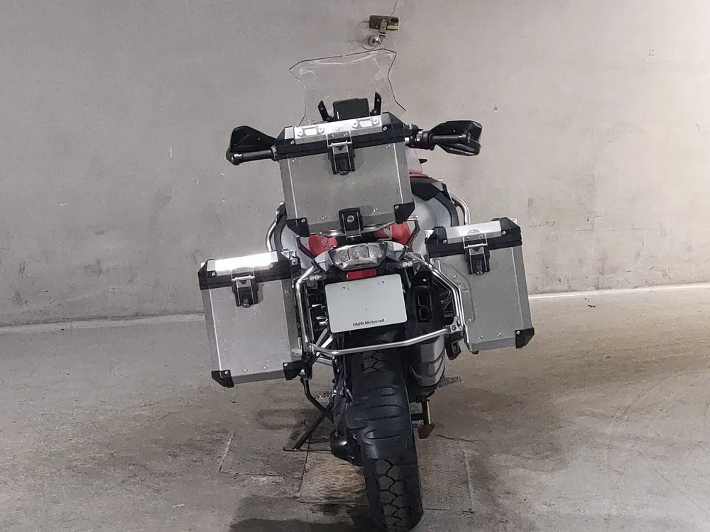 BMW R1200GS Adventure 2018, красный, фото 4