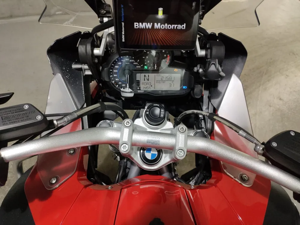 BMW R1200GS Adventure 2018, красный, фото 5