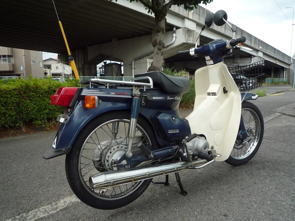 Honda Super Cub, navy blue, фото 4