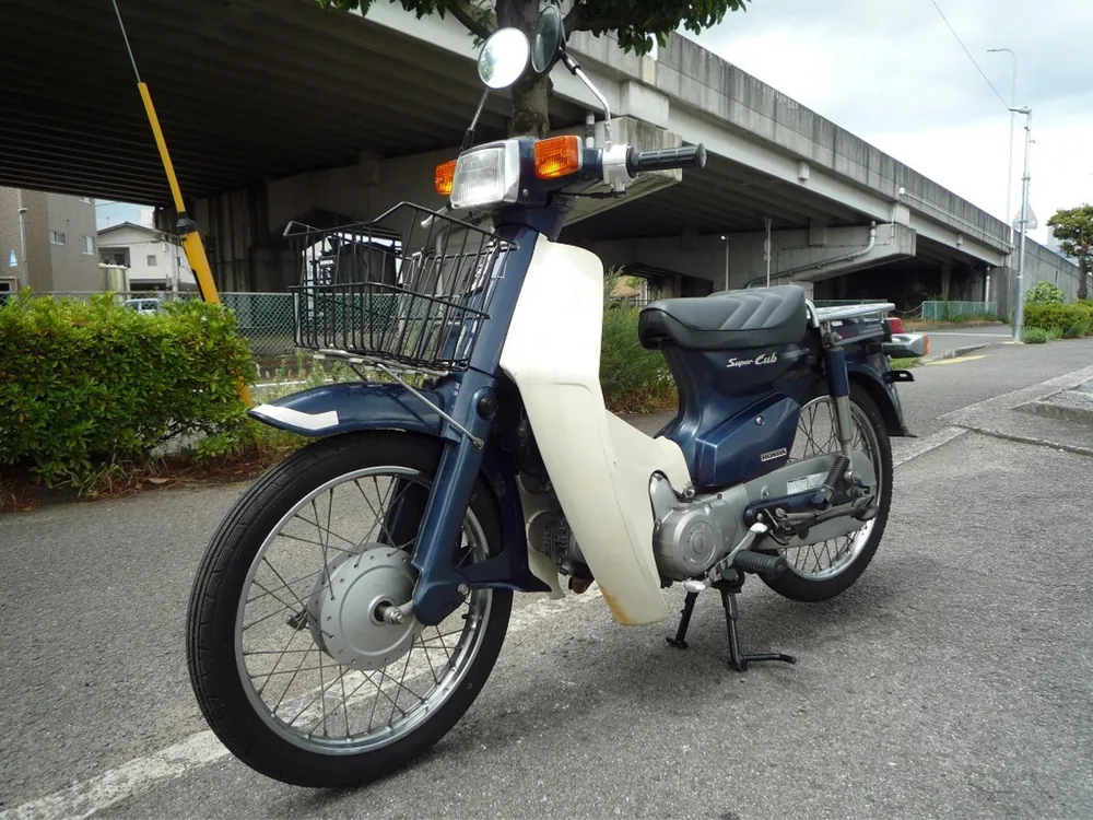 Honda Super Cub, navy blue, фото 5