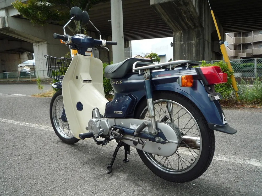 Honda Super Cub, navy blue, фото 6