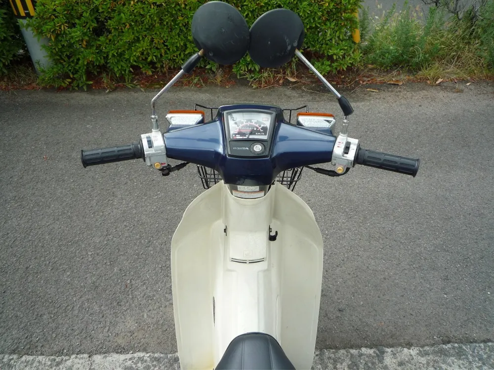 Honda Super Cub, navy blue, фото 7