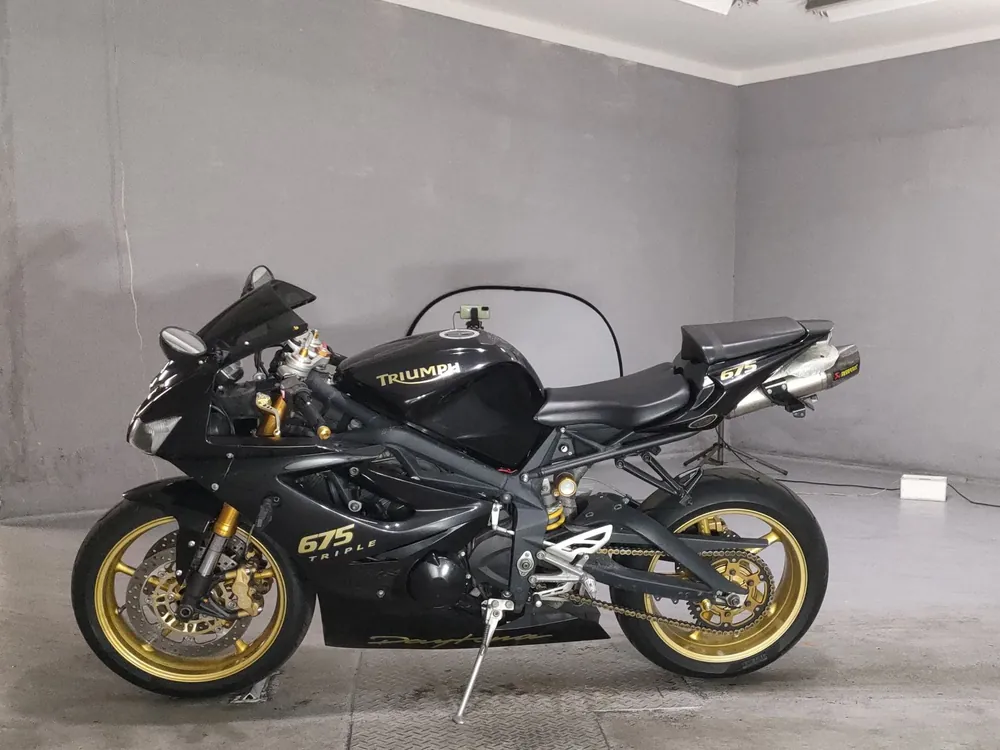 Triumph Daytona 675 2008, чёрный, фото 2