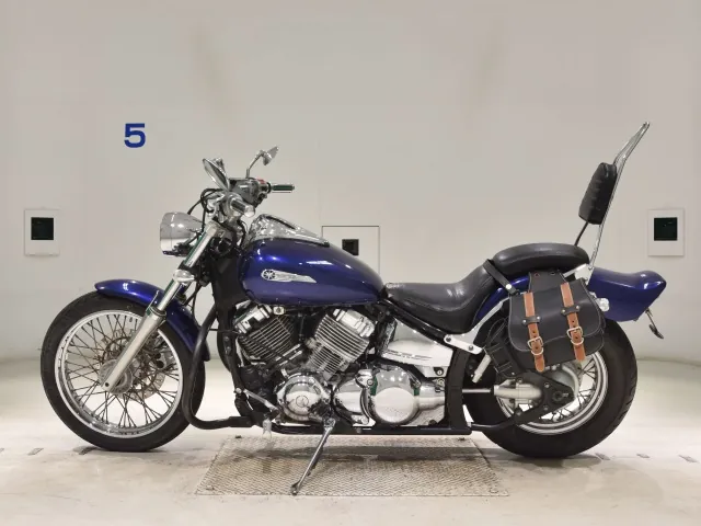 Yamaha Drag Star 400 Classic 2003, синий, фото 2