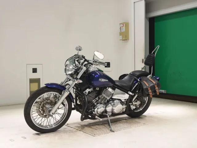Yamaha Drag Star 400 Classic 2003, синий, фото 4