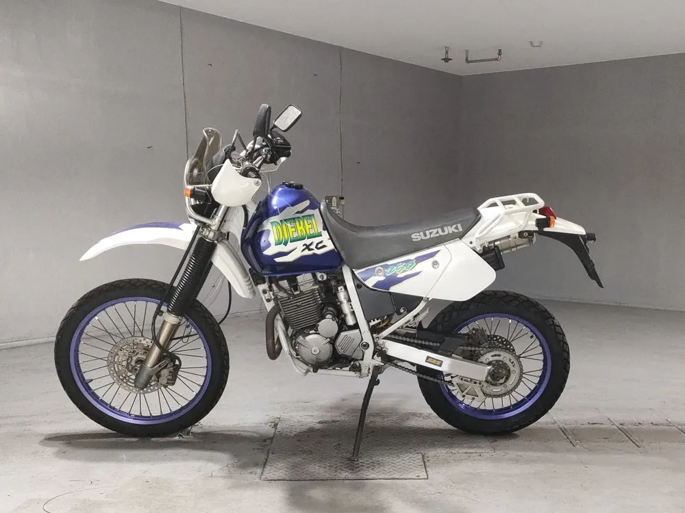 Suzuki DR250R, white / blue, фото 2