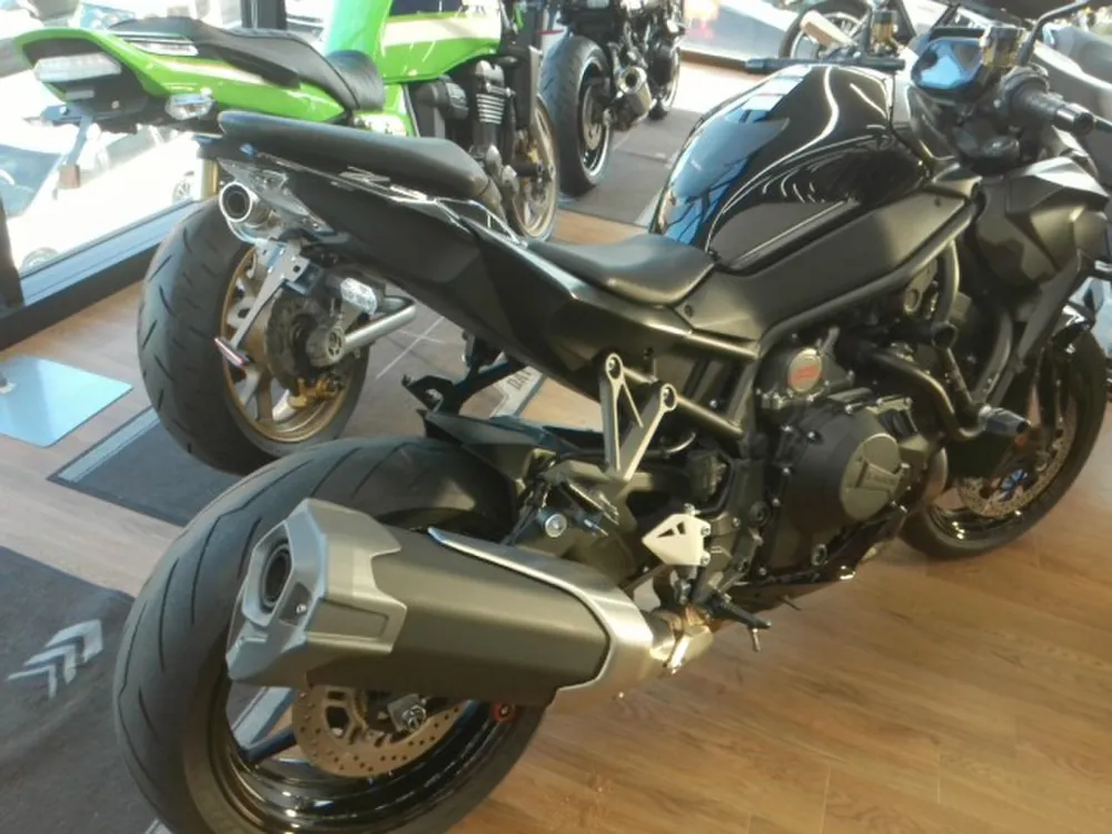 Kawasaki Z H2 2021, чёрный, фото 4