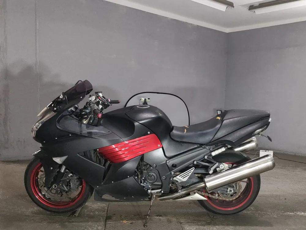 Kawasaki ZX-14 2009, чёрный, фото 2