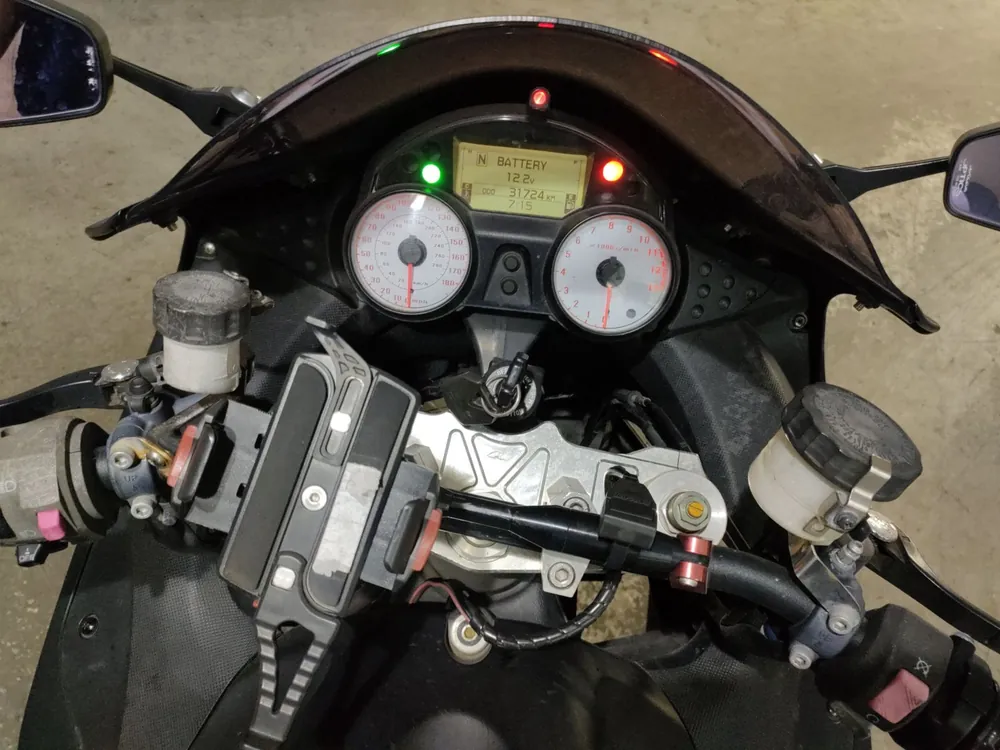 Kawasaki ZX-14 2009, чёрный, фото 5