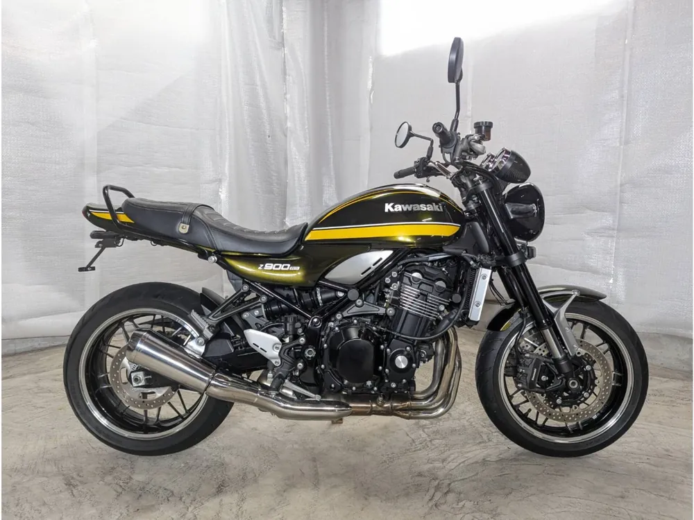 Kawasaki Z900RS 2019, green / yellow, фото 2