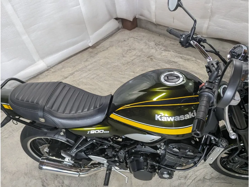 Kawasaki Z900RS 2019, green / yellow, фото 10