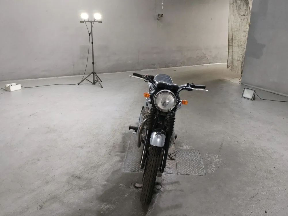 Kawasaki W650 2006, чёрный, зелёный, фото 3