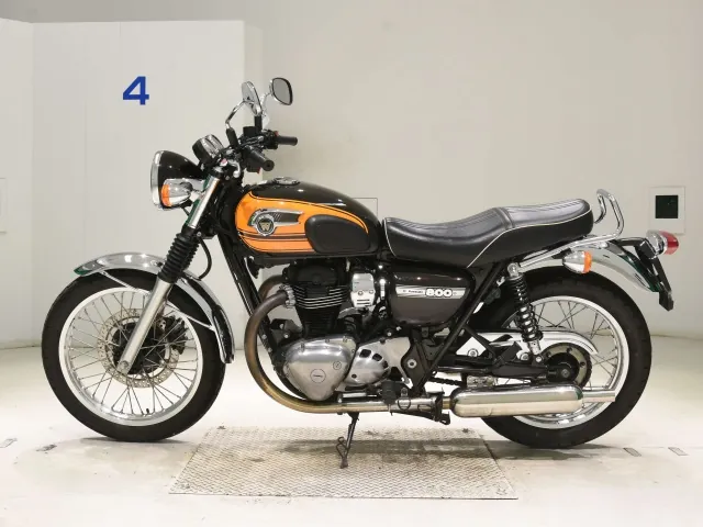 Kawasaki W800 2018, light brown | orange, фото 2