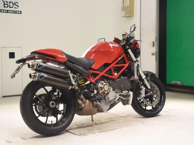 Ducati Monster S4R Testastretta 2007, белый, красный, фото 5