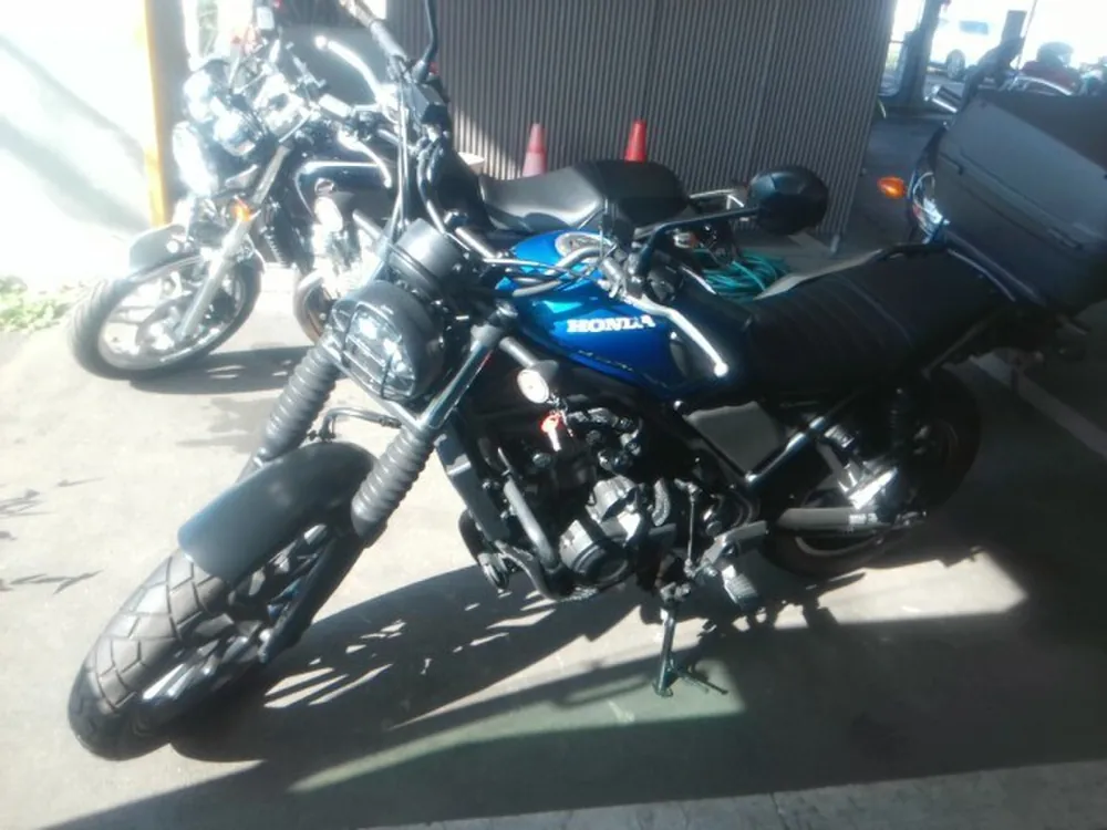Honda CL500 2023, синий, фото 10