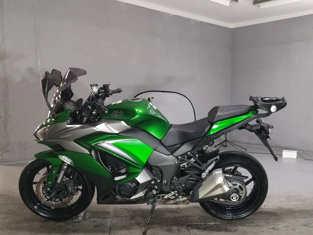 Kawasaki Ninja1000A 2019, gray / green, фото 2