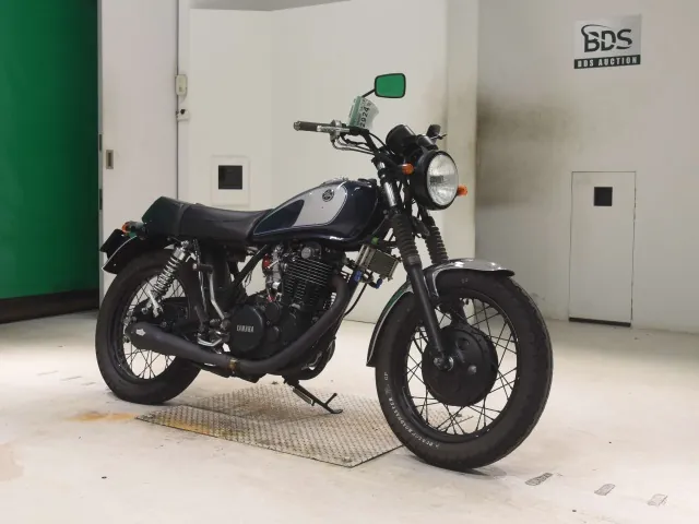Yamaha SR500 1990, navy blue | silver, фото 3
