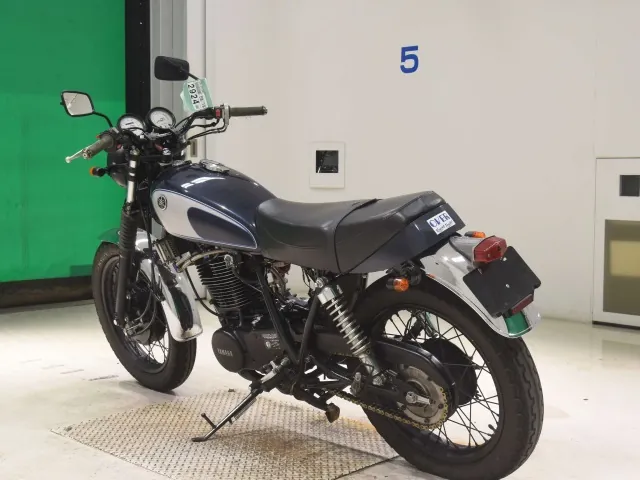 Yamaha SR500 1990, navy blue | silver, фото 6