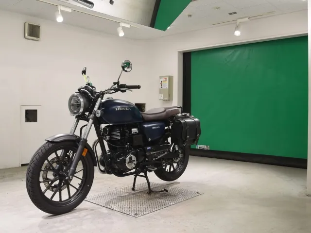Honda GB350S 2023, navy blue, фото 4