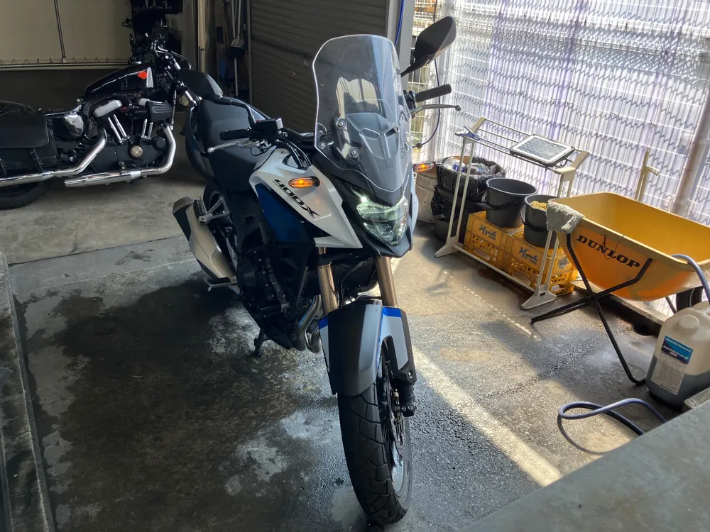 Honda CB400X 2023, белый, чёрный, фото 4