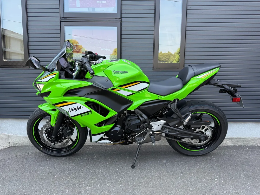 Kawasaki Z650A 2026, lime, фото 4