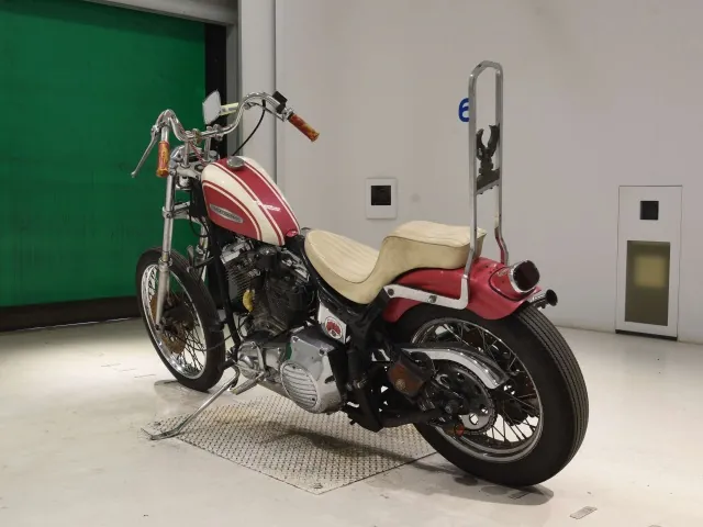 Harley-Davidson FXSTC1340 1990, white | pink, фото 6