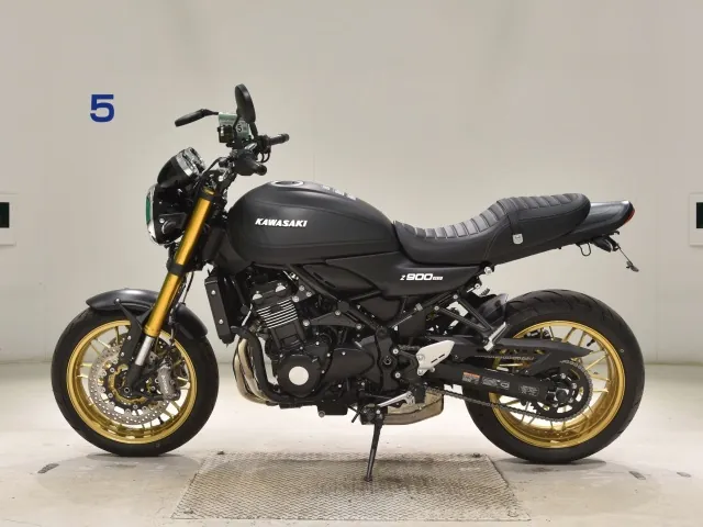 Kawasaki Z900RS 2025, matt black, фото 2