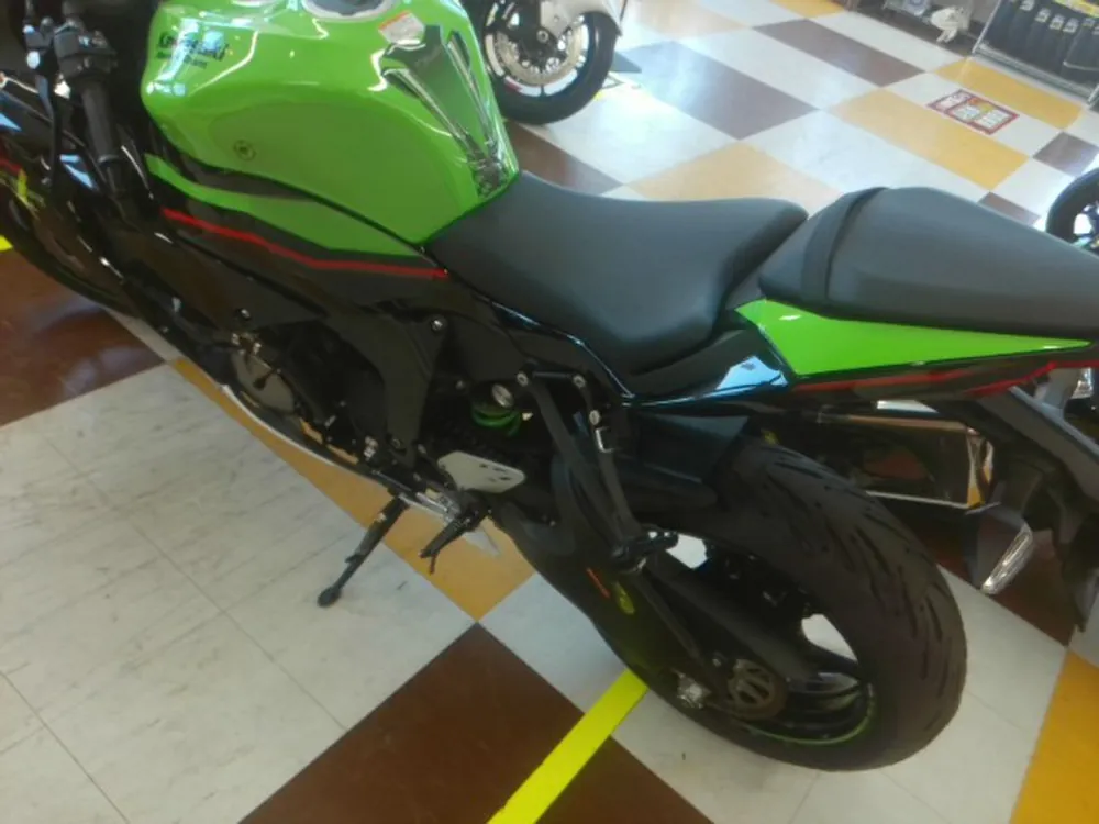 Kawasaki Zx-6Ra 2020, black / lime, фото 5