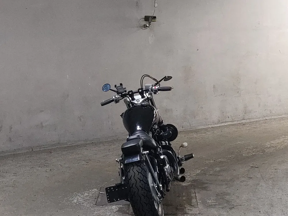 Yamaha Drag Star 400 Classic 2009, чёрный, фото 4