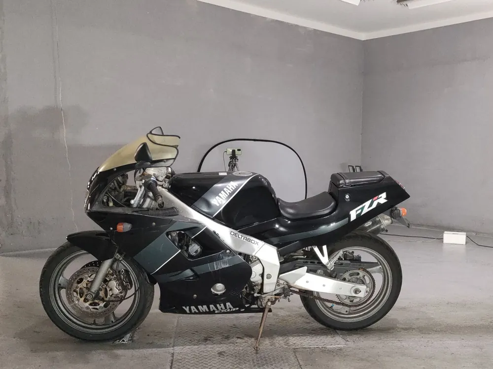 Yamaha FZR250R, чёрный, фото 2