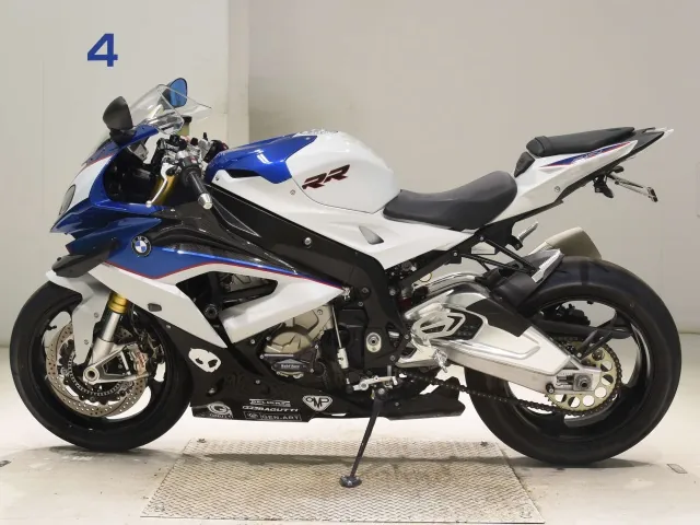 BMW S1000Rr 2015, white | red | blue, фото 2