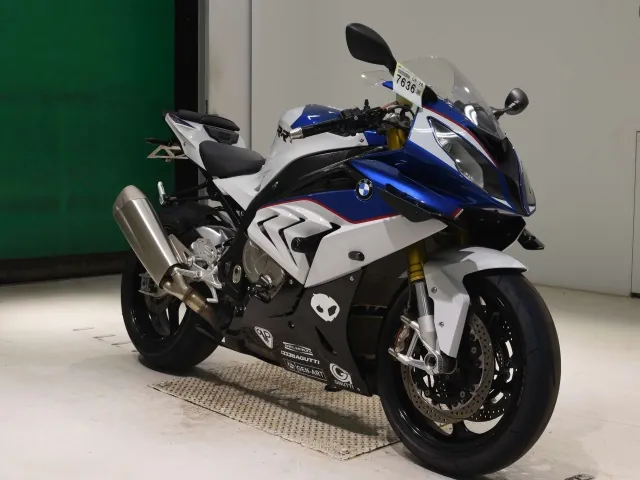 BMW S1000Rr 2015, white | red | blue, фото 3