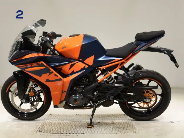 KTM RC 390 2022, оранжевый, фото 2