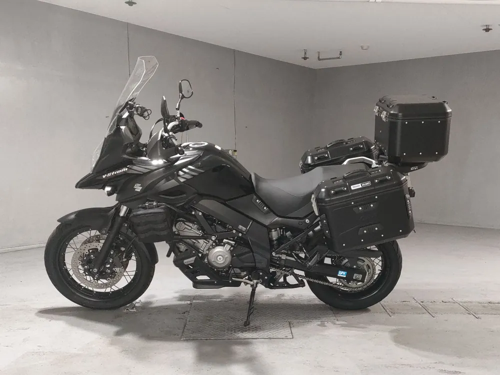 Suzuki V Strom650A 2018, чёрный, фото 2