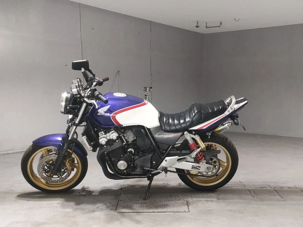 Honda CB400 Super Four 2007, white / blue, фото 2