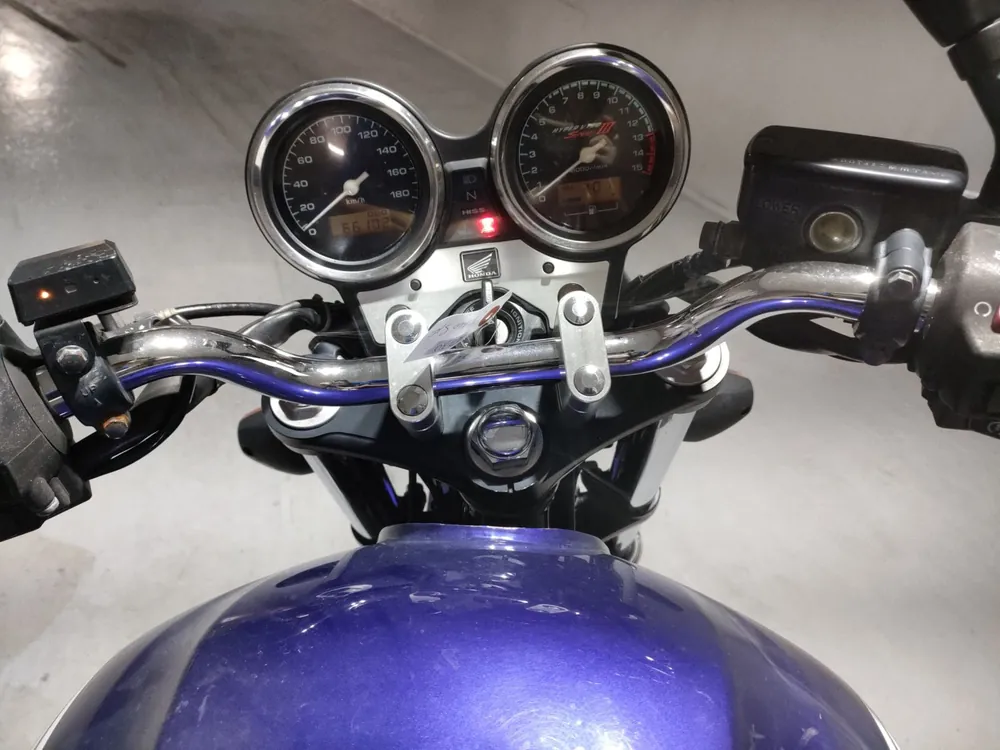 Honda CB400 Super Four 2007, white / blue, фото 5