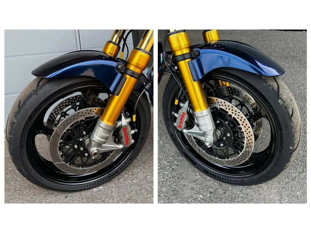 Honda CB1300 2024, white / blue, фото 17