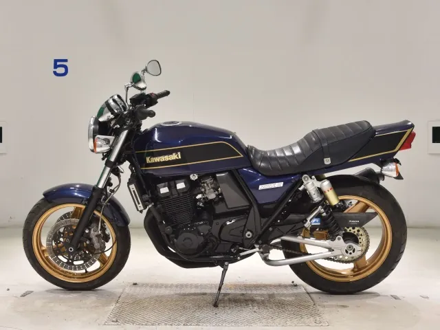 Kawasaki ZRX400-II 1996, синий, фото 2