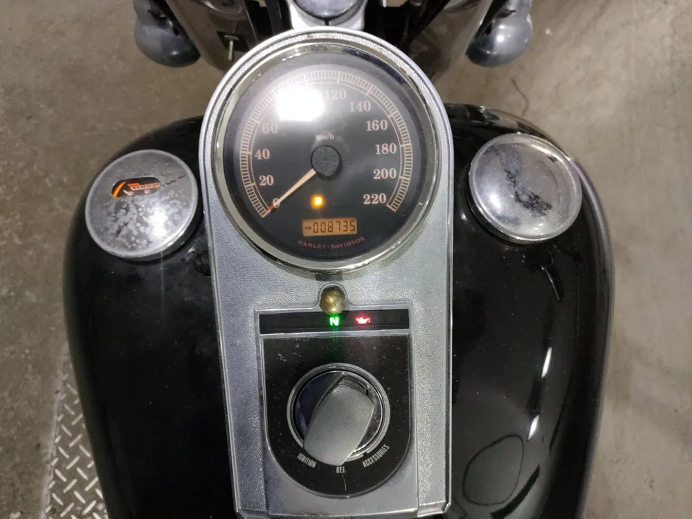 Harley-Davidson Heritage Softail Classic 2006, чёрный, фото 5